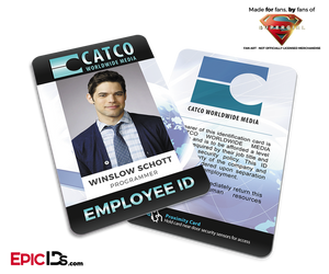 CATCO Worldwide Media 'Supergirl' Winslow Schott Employee ID