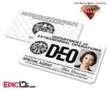Department of Extranormal Operations (DEO) 'Supergirl' Special Agent ID — Alex Danvers