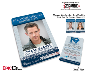 Fillmore Graves Enterprises 'iZombie' Cosplay Employee ID [TV Characters]