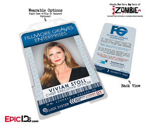 Fillmore Graves Enterprises 'iZombie' Cosplay Employee ID [TV Characters] - Epic IDs