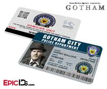 Gotham City Police Detective ID Card — Harvey Bullock