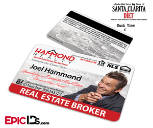 Hammond Realty 'Santa Clarita Diet' Cosplay / Name Tag / Broker ID — Joel Hammond