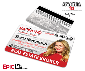 Hammond Realty 'Santa Clarita Diet' Cosplay / Name Tag / Broker ID — Sheila Hammond