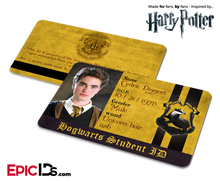 Harry Potter Inspired Hogwarts Student ID (Hufflepuff) — Cedric Diggori