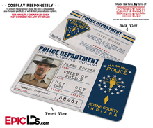 Hawkins Police Department 'Stranger Things' ID Card — Jim Hopper (James)