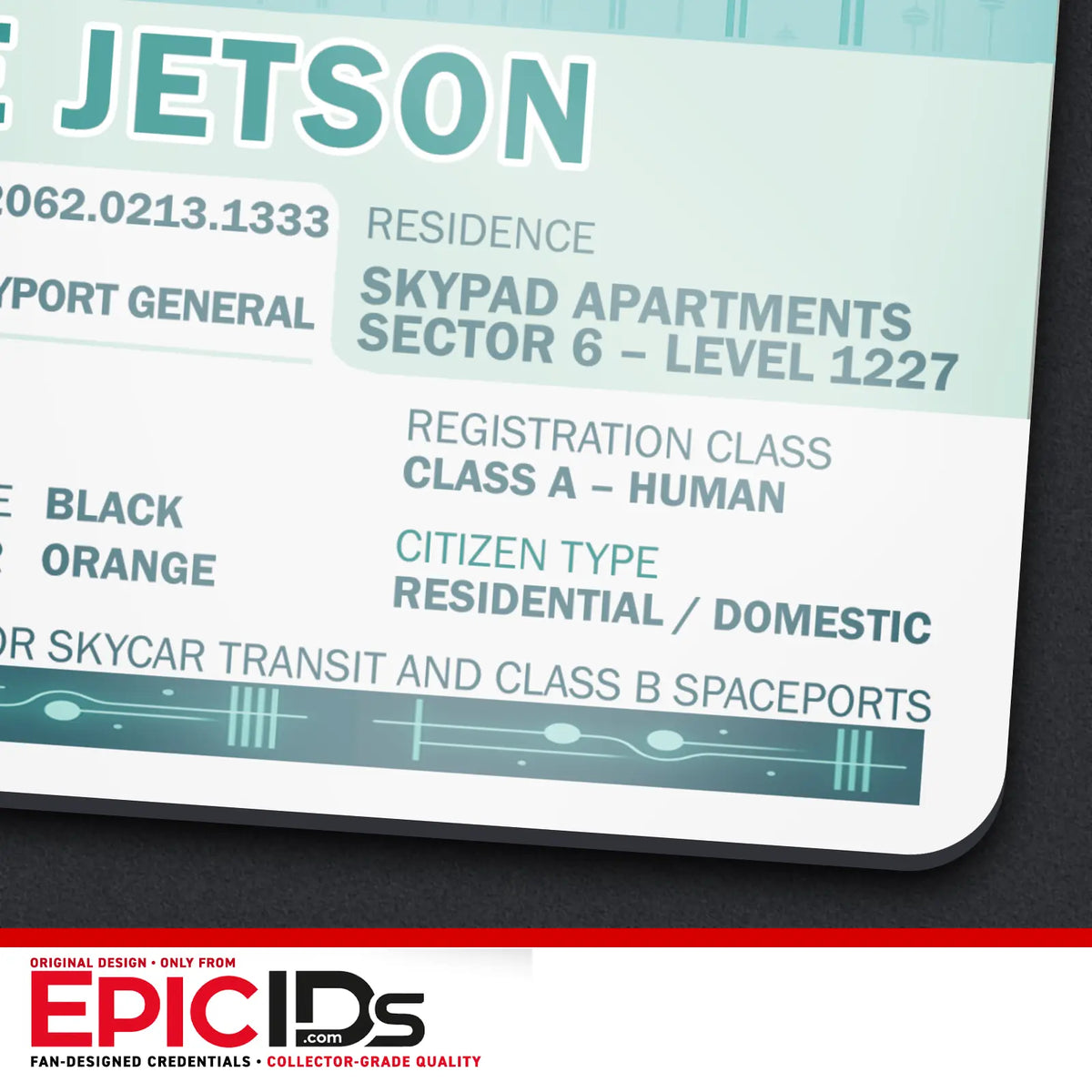 Judy Jetson Intergalactic ID Card – The Jetsons | EpicIDs - Epic IDs
