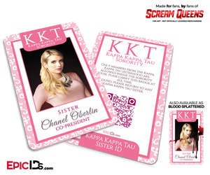 Kappa Kappa Tau 'Scream Queens' Sorority Cosplay ID - Chanel Oberlin - Epic IDs