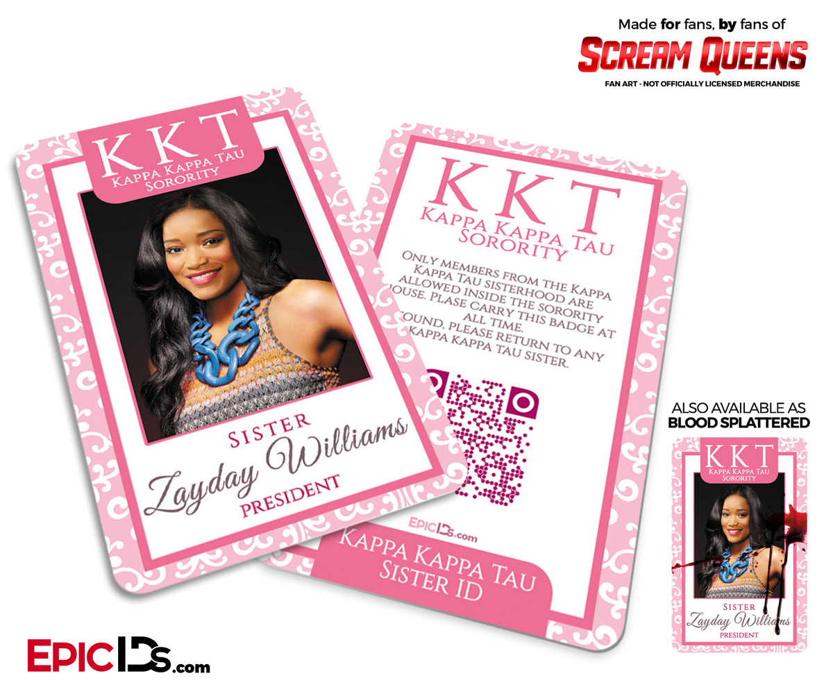Kappa Kappa Tau &#39;Scream Queens&#39; Sorority Cosplay ID - Zayday Williams - Epic IDs