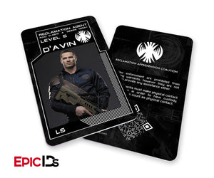 KillJoys Inspired 'D'Avin' Reclaimation Agent Identification Card