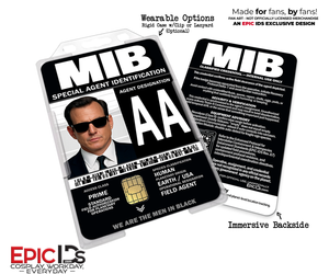 Agent AA Special Agent ID Badge – Men in Black III — Cosplay Prop