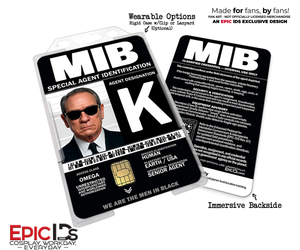 Agent K Special Agent ID Badge – Men in Black — Cosplay Prop