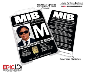 Agent M Special Agent ID Badge – Men in Black International — Cosplay Prop