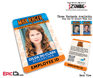 Max Rager 'iZombie' Cosplay Employee ID Name Badge [TV Characters] - Epic IDs