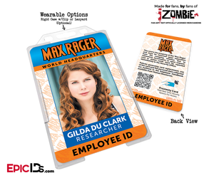 Max Rager 'iZombie' Cosplay Employee ID Name Badge [TV Characters] - Epic IDs