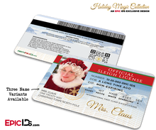 Mrs. Claus Official Sleigh License