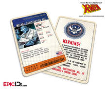 Mutant Registration Act 'X-Men' Classic Comic Identification Card - Henry McCoy / Beast