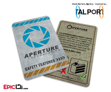 Portal Inspired Aperture Labs "The Cake Is NOT A Lie" Card