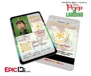 Prep and Landing Inspired "Lanny" Elite Unit ID Badge