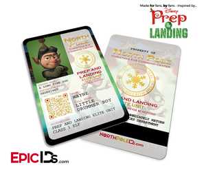 Prep and Landing Inspired "Wayne" Elite Unit ID Badge