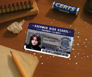 Allison Reynolds Student ID Card – Shermer High School – The Breakfast Club