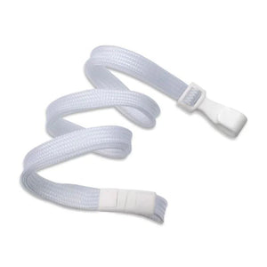 Safety Breakaway Lanyard w/No Twist Plastic ID Clip (MRI and Metal Detector Friendly) - Epic IDs