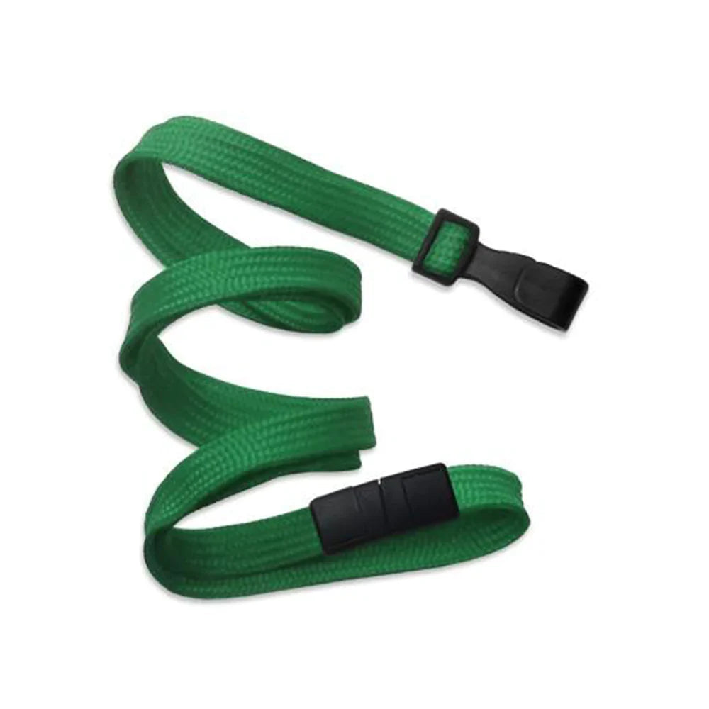 Safety Breakaway Lanyard w/No Twist Plastic ID Clip (MRI and Metal Detector Friendly) - Epic IDs