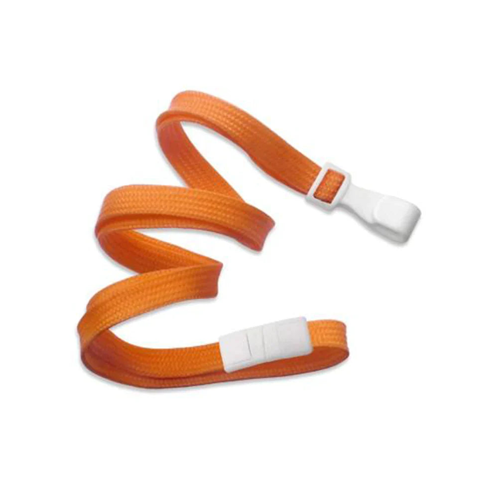 Safety Breakaway Lanyard w/No Twist Plastic ID Clip (MRI and Metal Detector Friendly) - Epic IDs