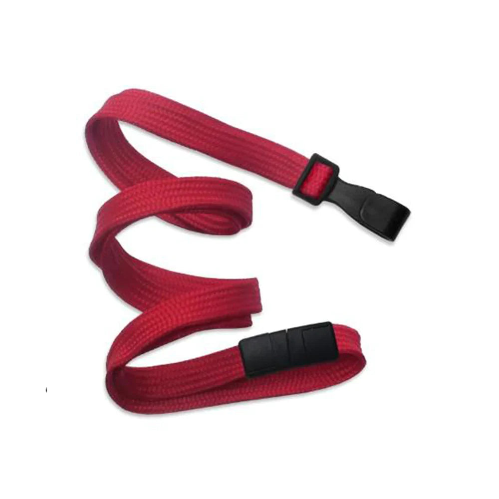 Safety Breakaway Lanyard w/No Twist Plastic ID Clip (MRI and Metal Detector Friendly) - Epic IDs