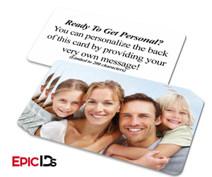 'Self-Designed' Premium Photo Card Package - Epic IDs