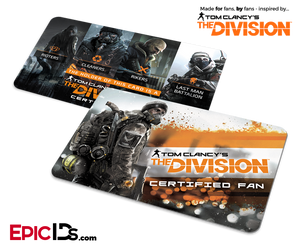 Strategic Homeland Division (SHD) 'The Division' Fan Card