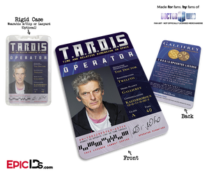 TARDIS 'Doctor Who' Operator License - (12) The Twelfth Doctor - Epic IDs