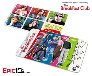 The Breakfast Club Inspired Certified Fan Card