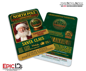 Santa Claus NPCC ID Badge — The Santa Clause — Christmas Cheer