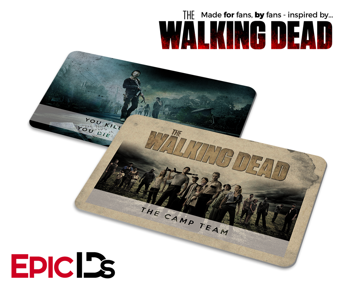 The Walking Dead Season 1 &quot;Camp Group&quot; Collectible Card - Epic IDs