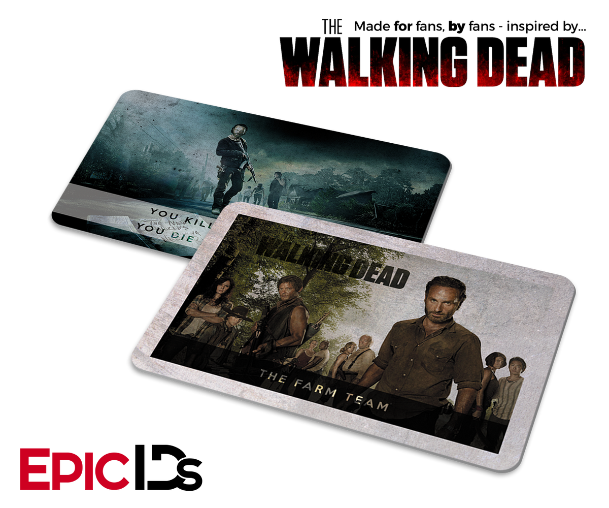 The Walking Dead Season 2 &quot;Farm Group&quot; Collectible Card - Epic IDs