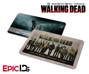 The Walking Dead Season 4 "Terminus Escape Group" Collectible Card