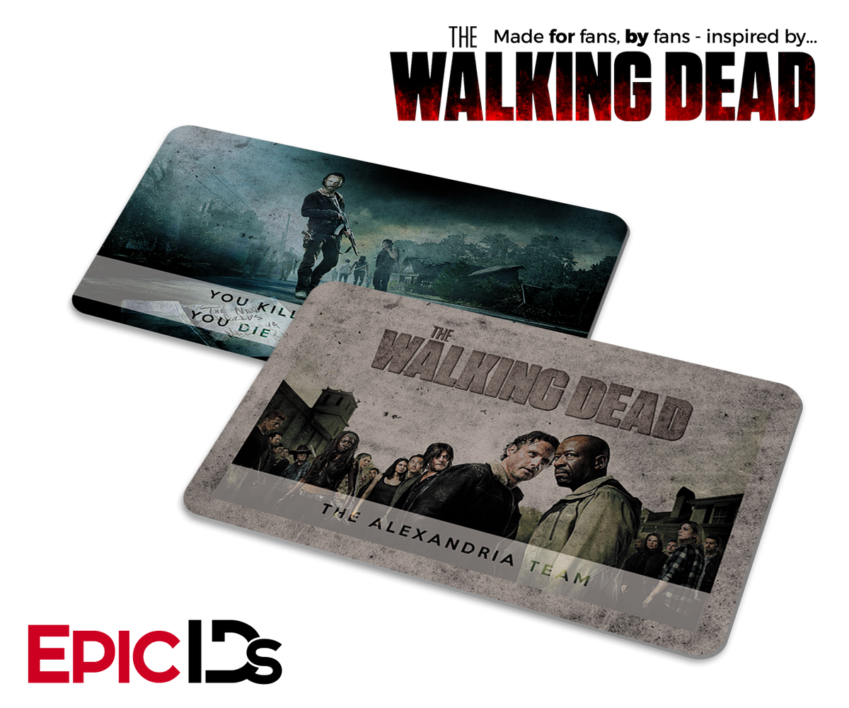 The Walking Dead Season 5 &quot;Alexandria Group&quot; Collectible Card - Epic IDs