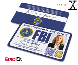 The X-Files Inspired (Modern Edition) Dana Scully FBI Special Agent ID