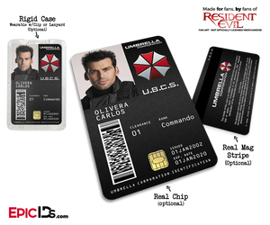 Umbrella Corporation UBCS ID - Carlos Olivera