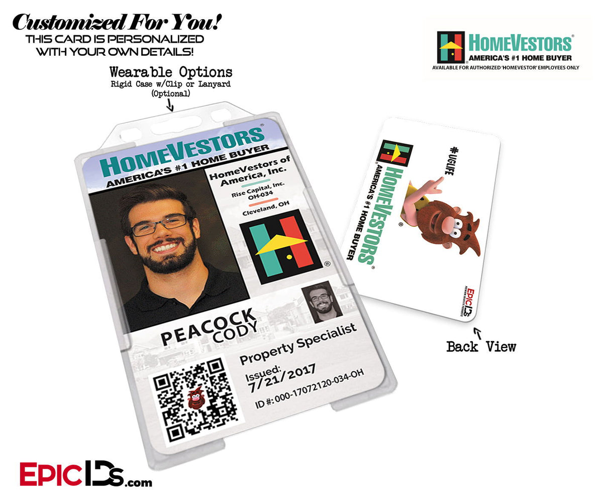 Workday Credentials - HomeVestors Employee ID Badge [Pre-Approval Required] - Epic IDs