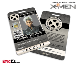 Xavier Institute For Higher Learning 'X-Men' Faculty ID Card - Ororo Munroe / Storm - Epic IDs