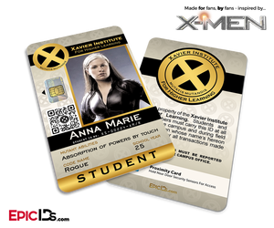 Xavier Institute For Higher Learning 'X-Men' Student ID Card - Anna Marie / Rogue - Epic IDs
