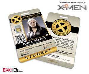 Xavier Institute For Higher Learning 'X-Men' Student ID Card - Anna Marie / Rogue - Epic IDs