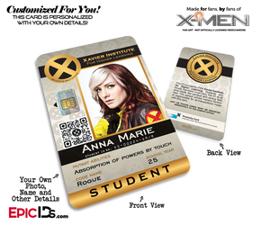 Xavier Institute For Higher Learning 'X-Men' Student ID Card [Photo Personalized] - Epic IDs