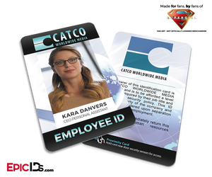 CATCO Worldwide Media 'Supergirl' Kara Danvers Employee ID