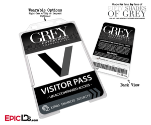 Grey Enterprises 'Fifty Shades Of Grey' Cosplay Visitor Pass