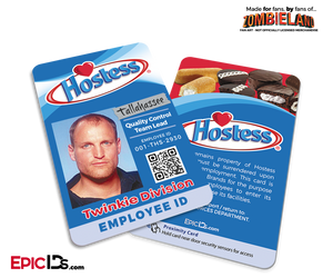 Hostess 'Tallahassee' Zombieland Cosplay Employee ID