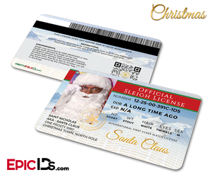 Santa Claus Official Sleigh License
