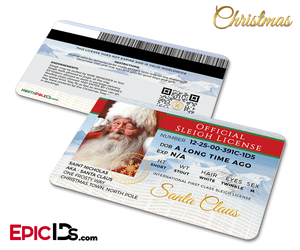 Santa Claus Official Sleigh License