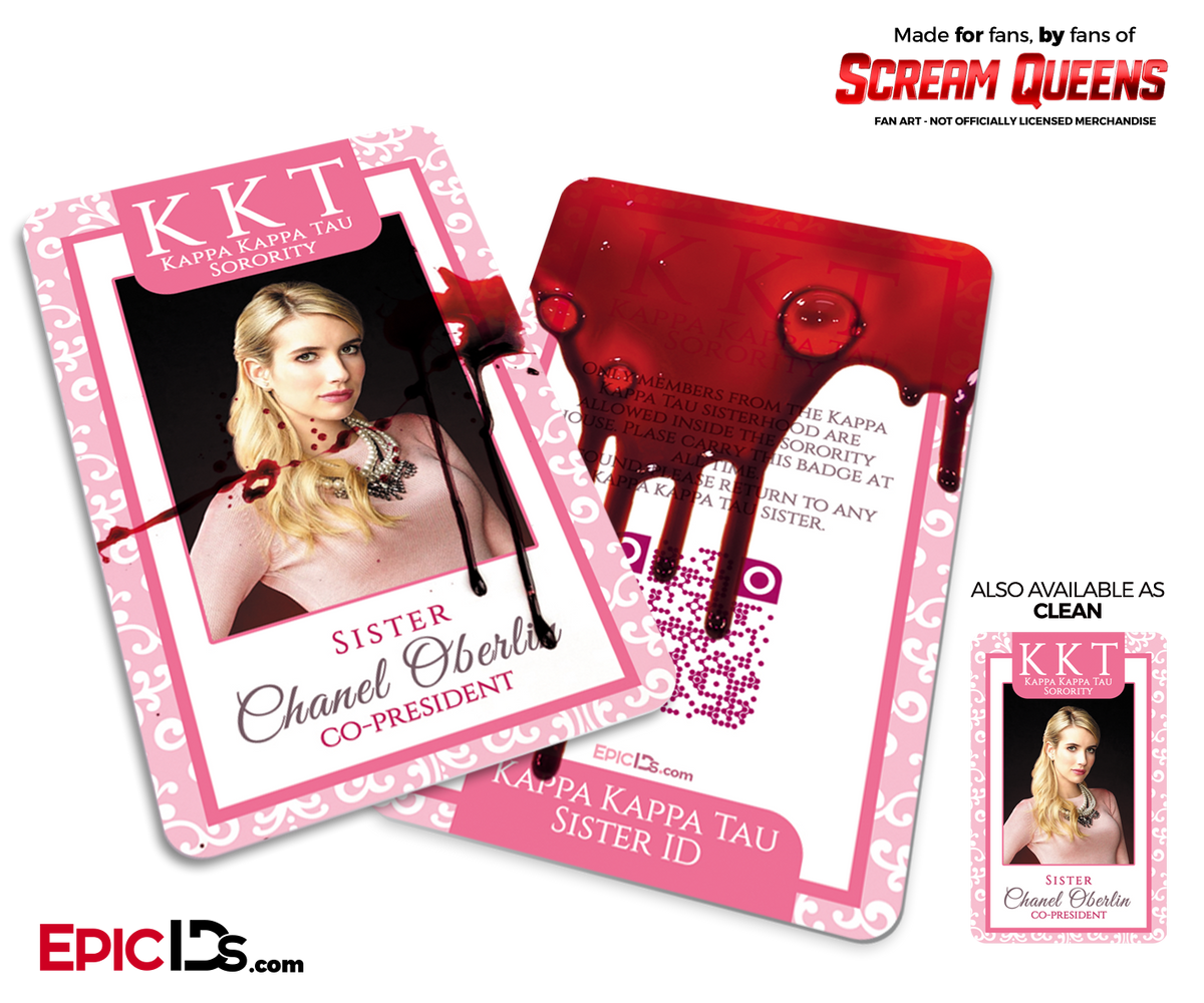 Kappa Kappa Tau 'Scream Queens' Sorority Cosplay ID - Chanel Oberlin - Epic  IDs
